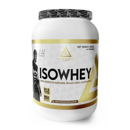 ISOWHEY LAZAR angelov – Premium whey protein isolate 1,6KG