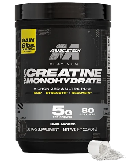 Platinum 100% creatine 400 G - Muscletech