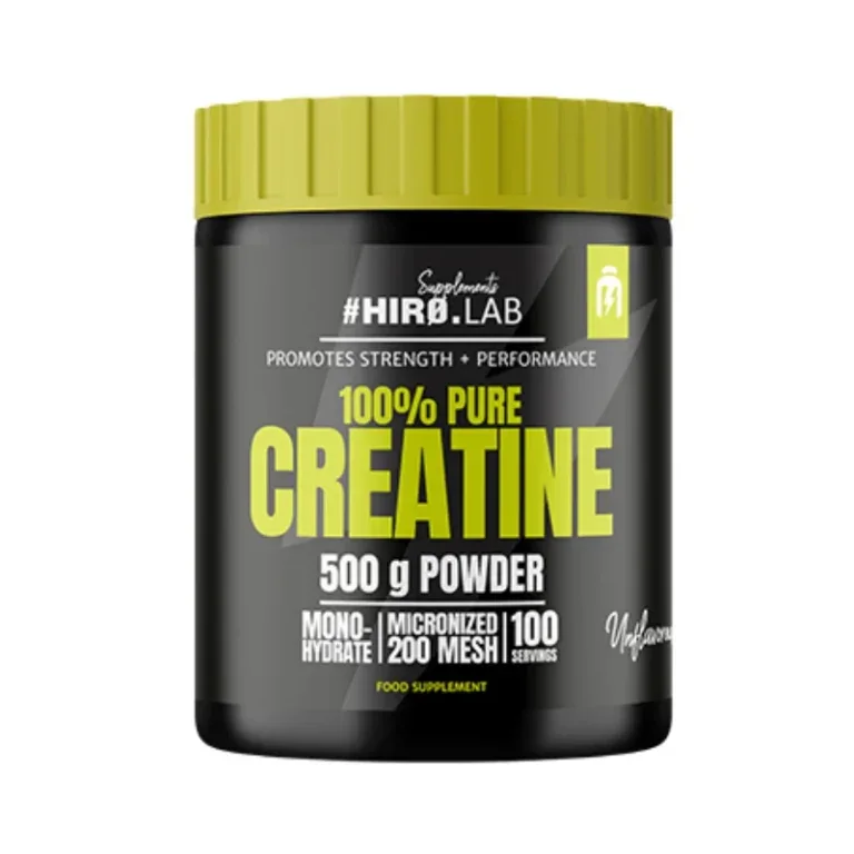 100% CREATINE MONOHYDRATE 500G – HIROLAB