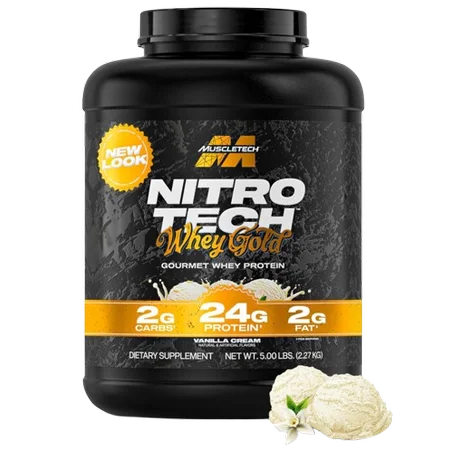 Nitrotech 100% Whey Gold 2,28kg - Muscletech