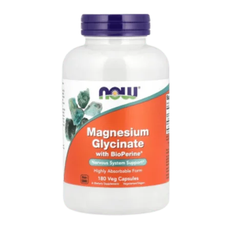 Magnesium Glycinate avec BioPerine 180 Capsules