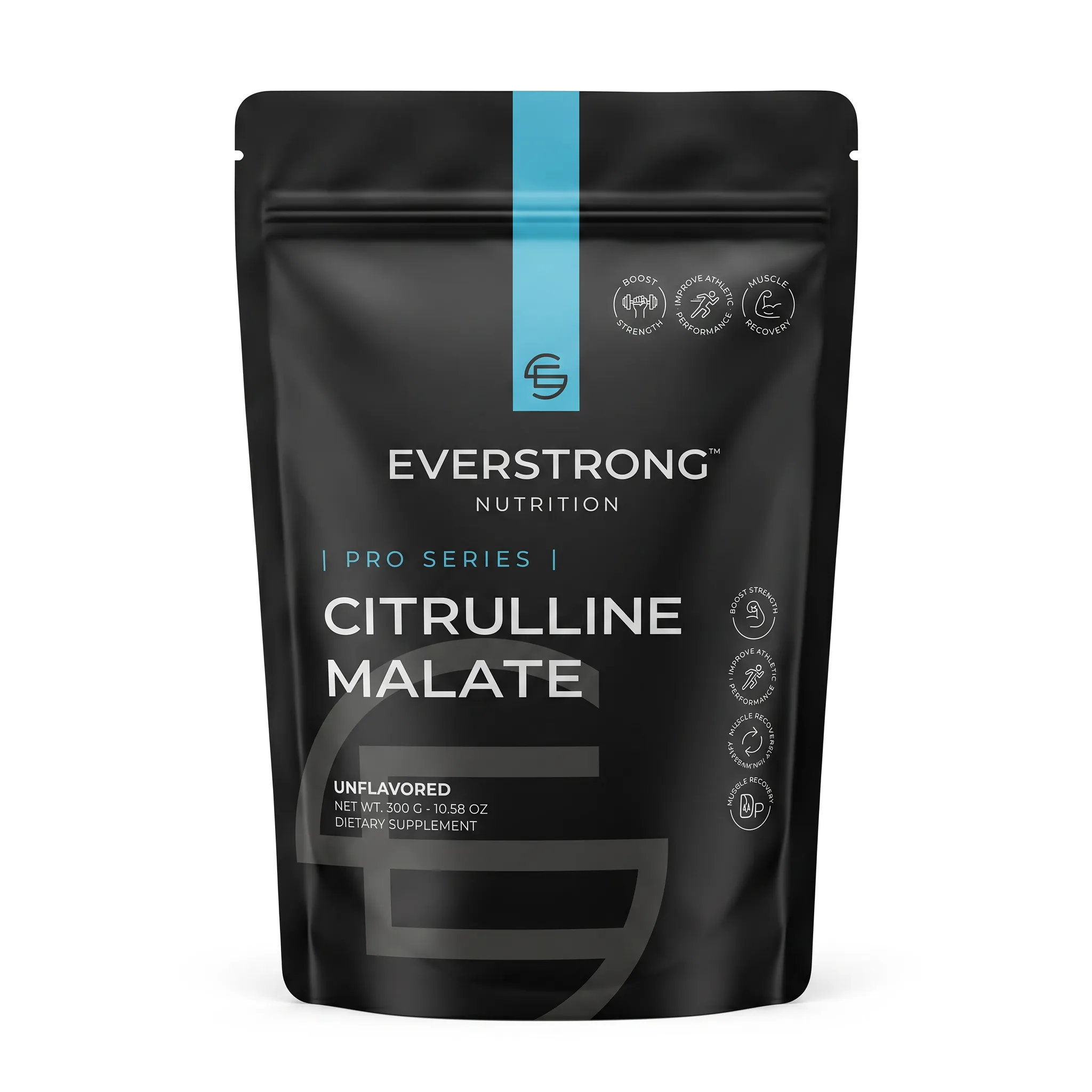 Everstrong Nutrition Citrulline Malate 300 g – 100 Servings