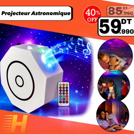 Projecteur Astronomique Musical