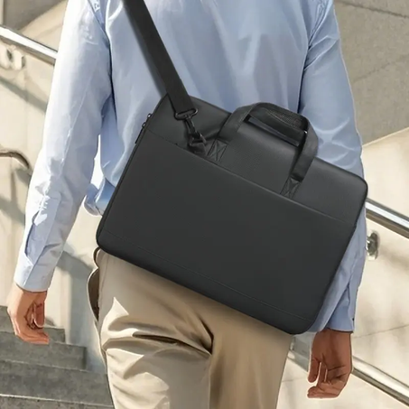 Sacoche d'ordinateur portable durable et imperméable pour affaires