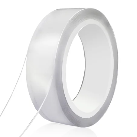 Ruban Adhésif Double Face Transparent – Forte Adhérence