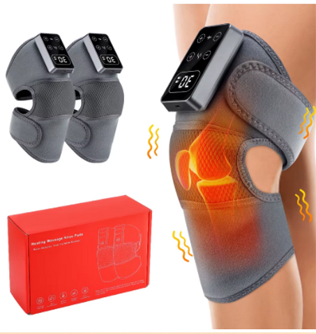 جهاز تدليك كهربائي لاسلكي قابل لإعادة الشحن مع مدلك الساق للتدفئة بالاهتزاز