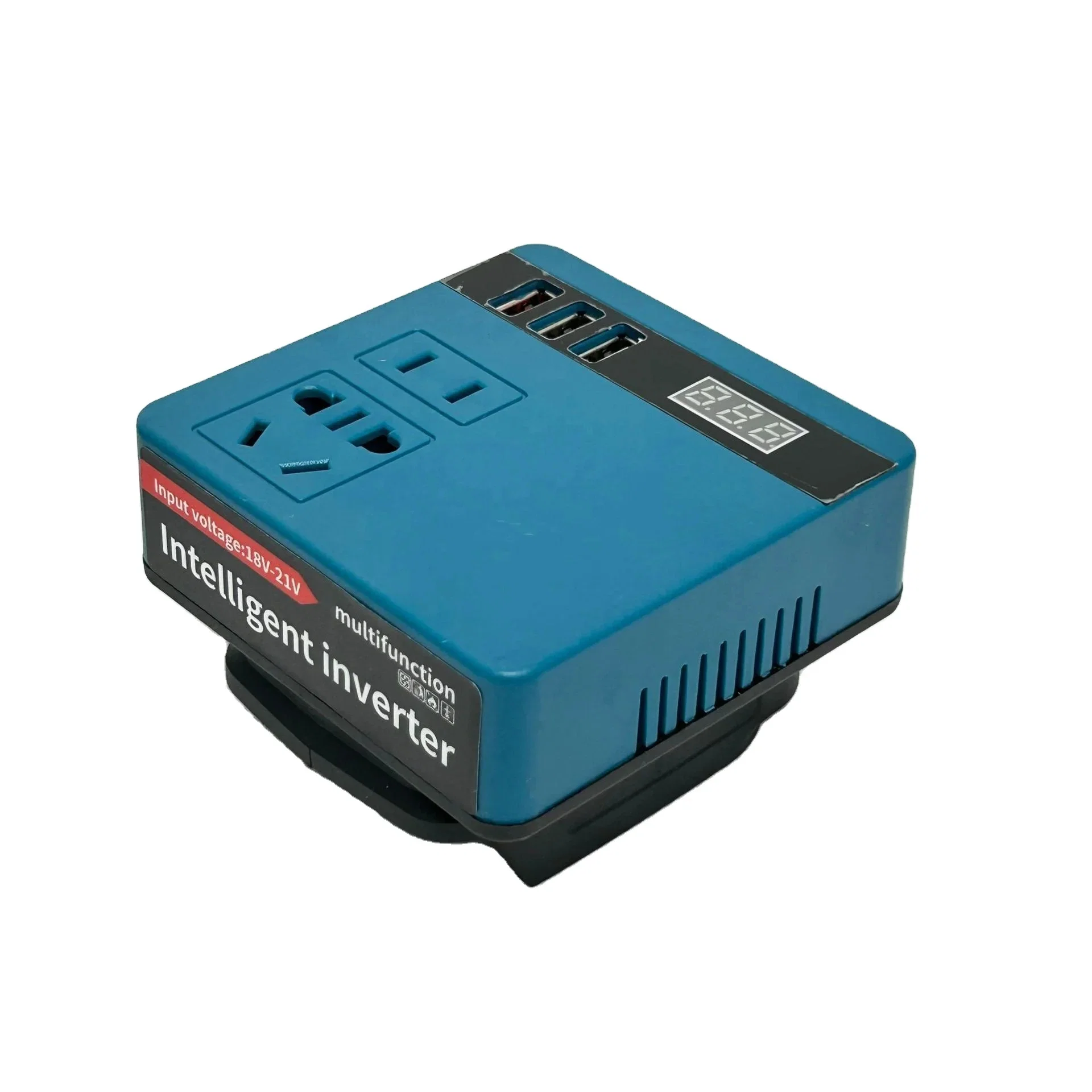 محول بطارية 18-21V إلى 220V مع بطارية واحدة