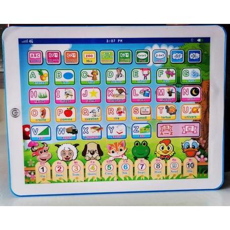 Tablette éducative en français et arabe  لوحة تعليمية باللغة العربية والفرنسية