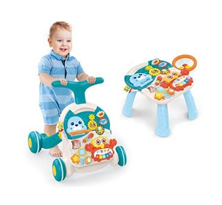 Trotteur et Table multifonction 2 en 1 /  1 مشاية أطفال وطاولة متعددة الوظائف 2 في