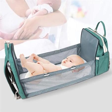 Sac bébé pliable multifonctionnel  حقيبة أطفال متعددة الوظائف قابلة للطي
