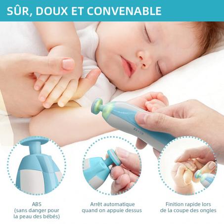 Coupe-ongles électrique pour bébé et adultes