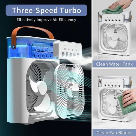 مكيف هواء محمول 3 في 1 للبيت والسيارة
