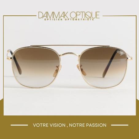 KOKS SOLAIRE METALLIQUE DOREE