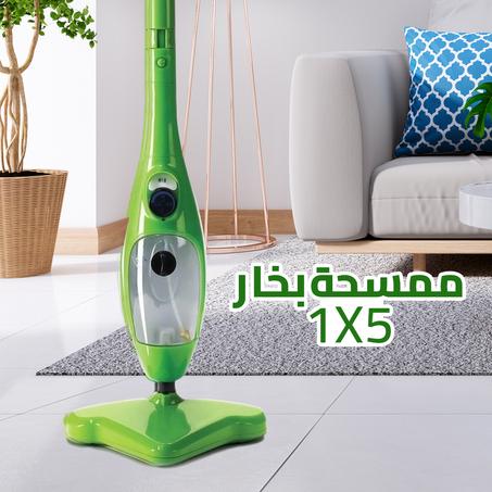 ممسحة بخار 5 في 1