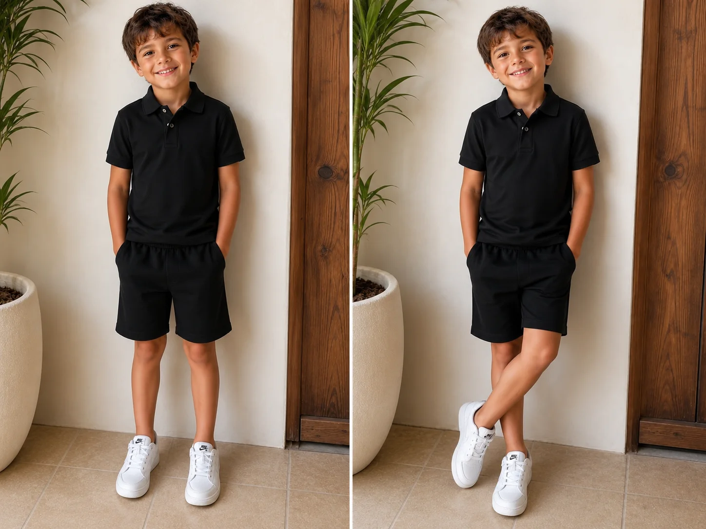 Ensemble polo enfants