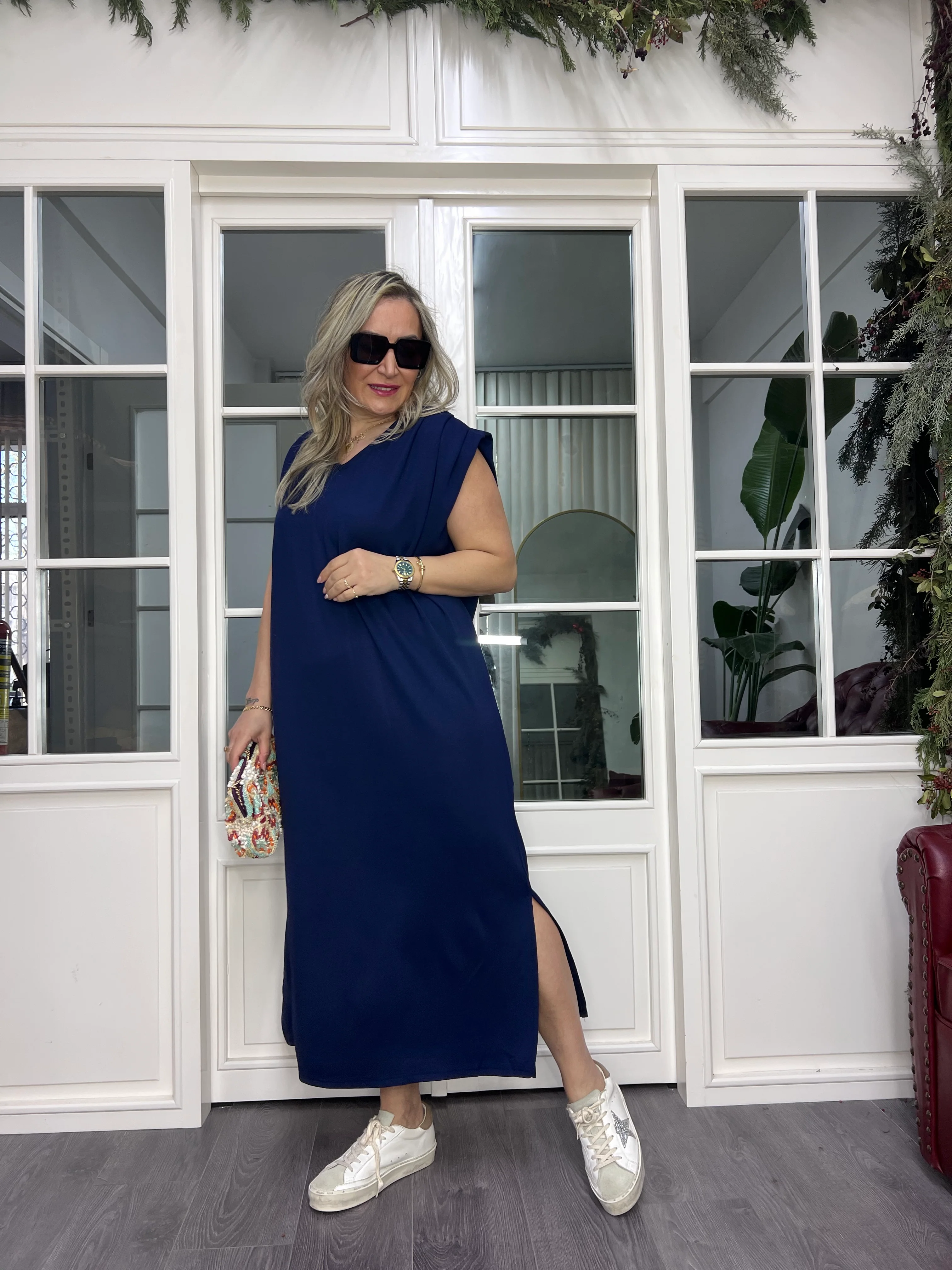 Robe fendueen lycra