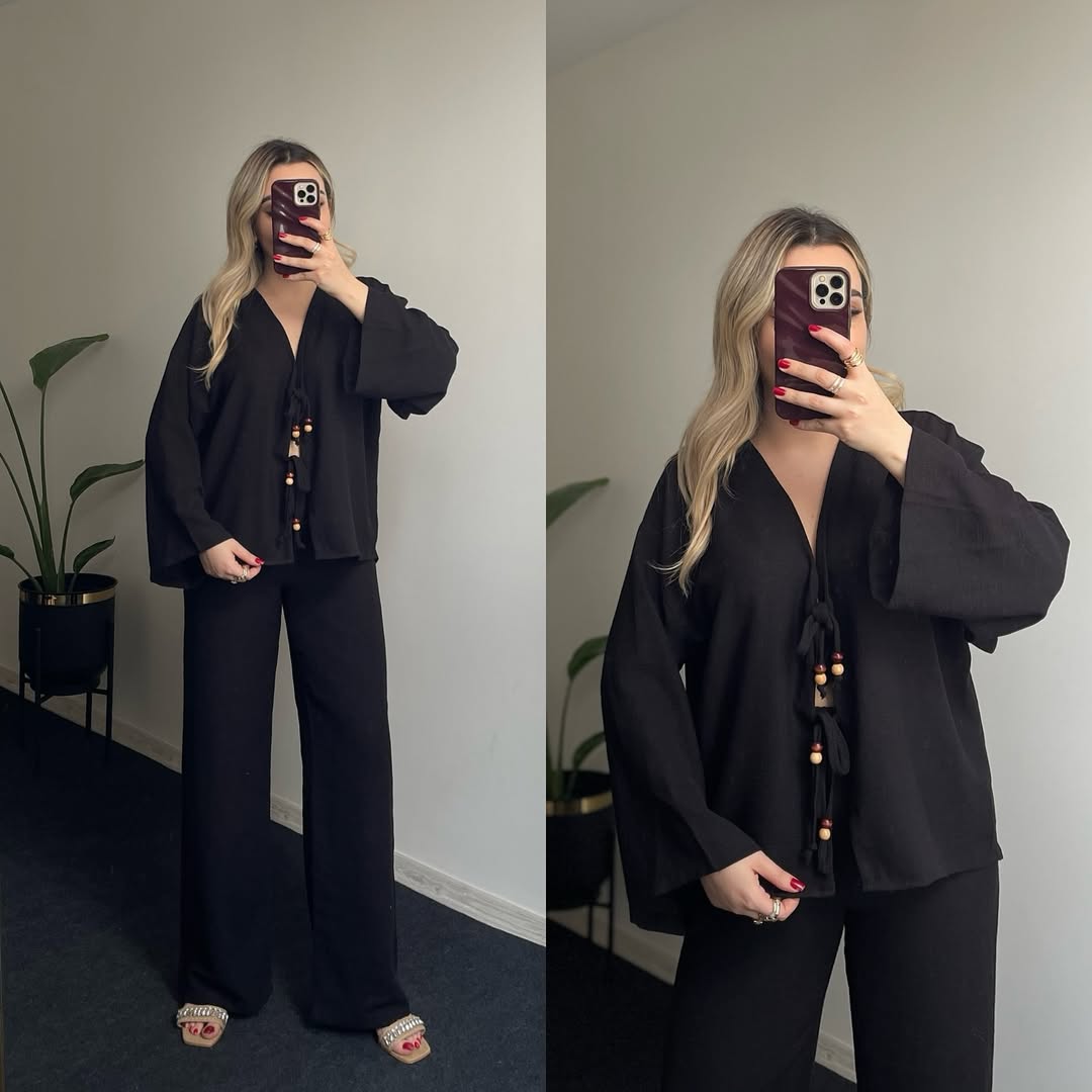 Les costumes en lin avec une texture magnifique