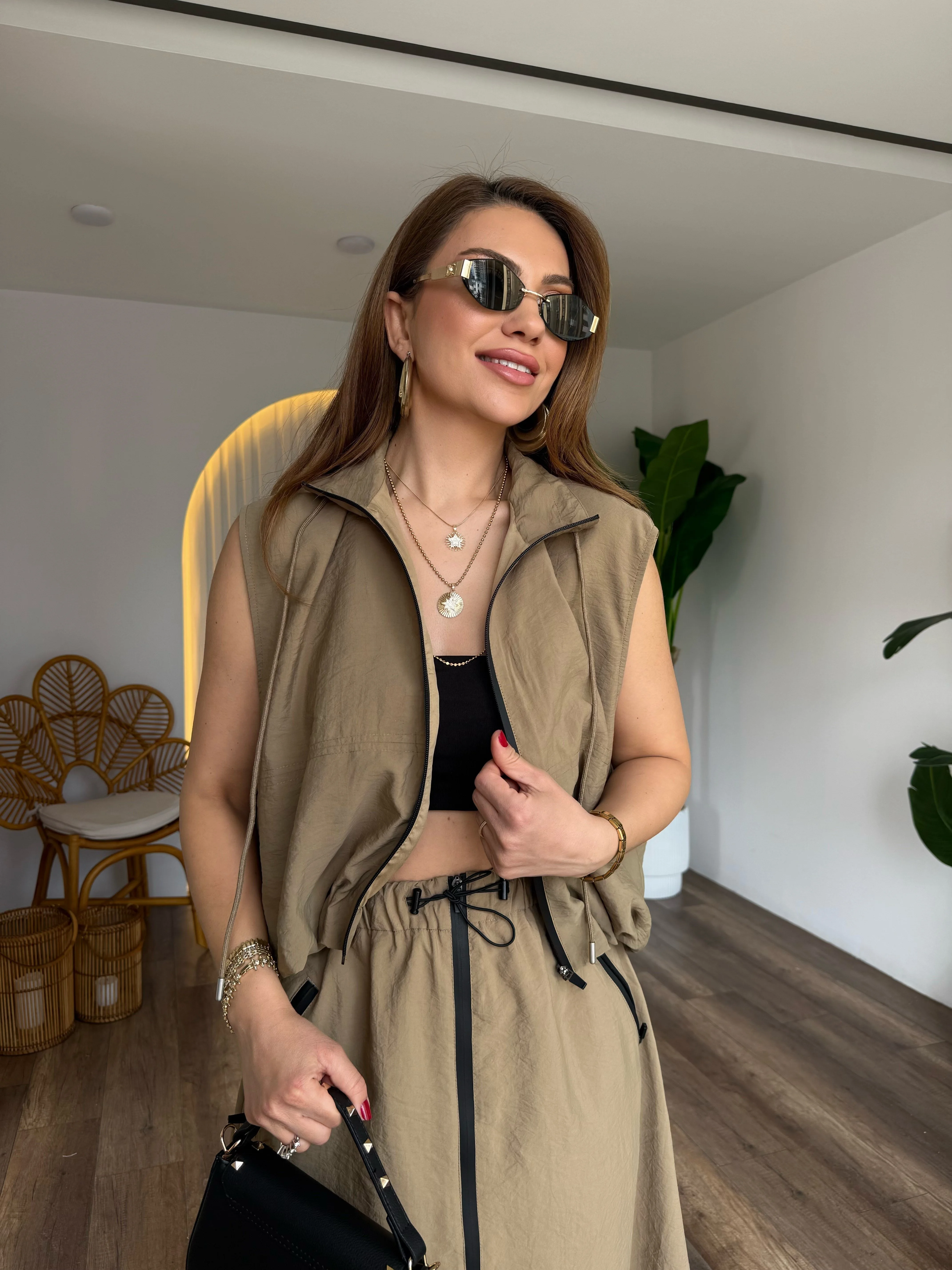 Gilet zippé