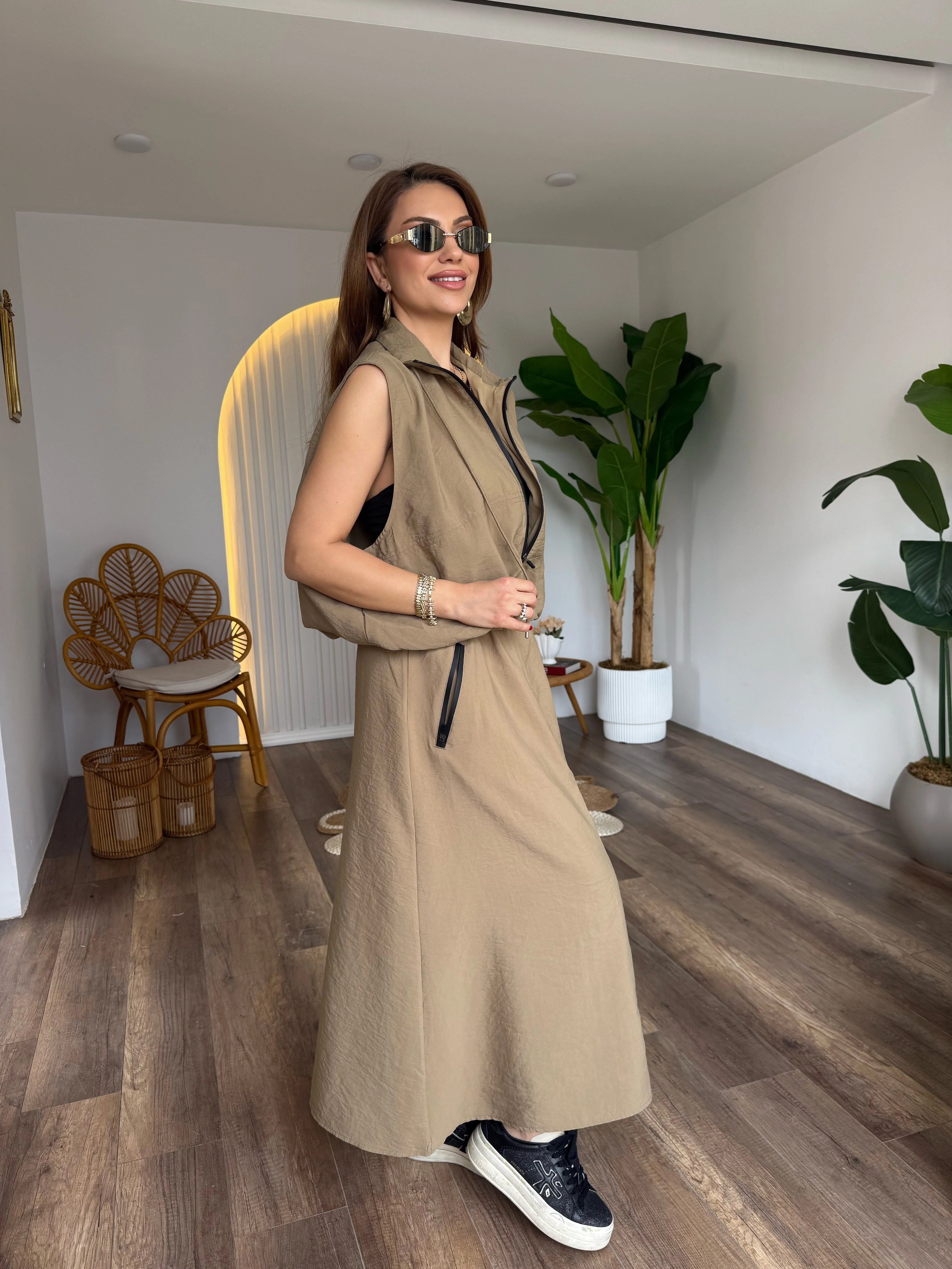 Gilet zippé