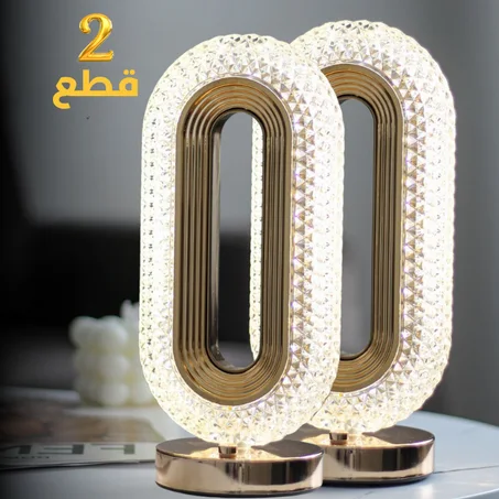 مصباح كريستالي قابل لشحن عبر كابل USB  (توصيل بالمجان لجميع لمدن )