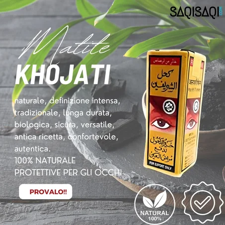 Khojati - Set di 2 matite Khol della marca Al Sherifan