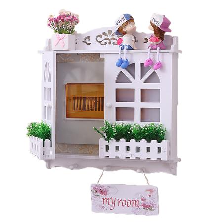 صندوق زينة غطاء لعلبة الكهرباء على شكل شباك مصنوع من الفوم