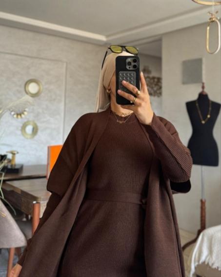 Ensemble 3 pièces uni Taille standard