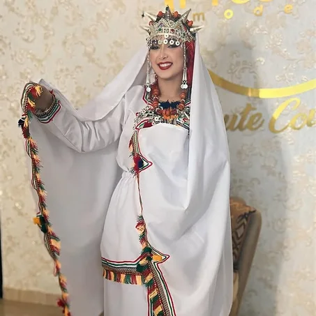 طقم اللبسة السوسية التقليدية للعروس (للكراء)