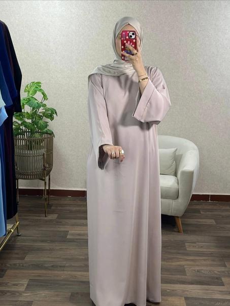 عباءة مغلقة بتوب كريب الممتاز