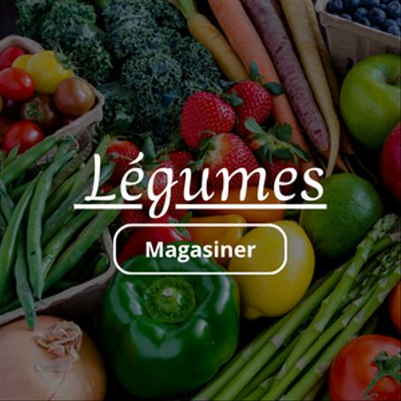 Légumes — الخضروات