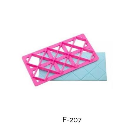 Ensemble de 10 Découpes en Plastique Rose