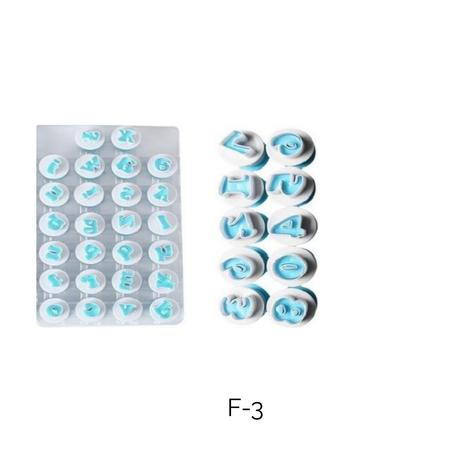 Alphabet numéro lettre Cookie Biscuit timbre moule
