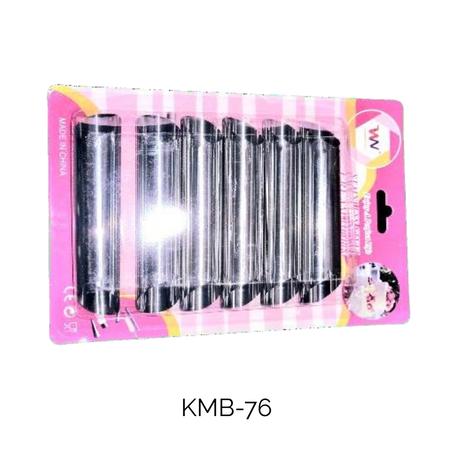 6 Tubes à Cannoli en Acier Inoxydable (Biseauté)