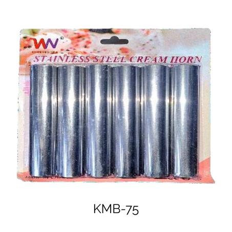 6 Tubes à Cannoli en Acier Inoxydable