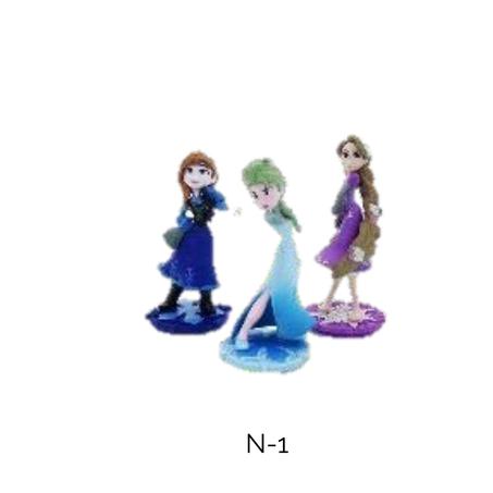 Figurine d'Anime Mulan, Raiponce, Anna et Elsa