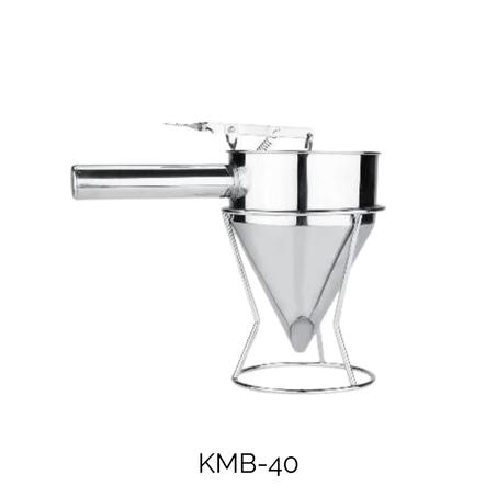 Entonnoir à Piston en Acier Inoxydable