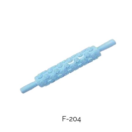 Rouleau à Pâtisserie en Relief Bleu