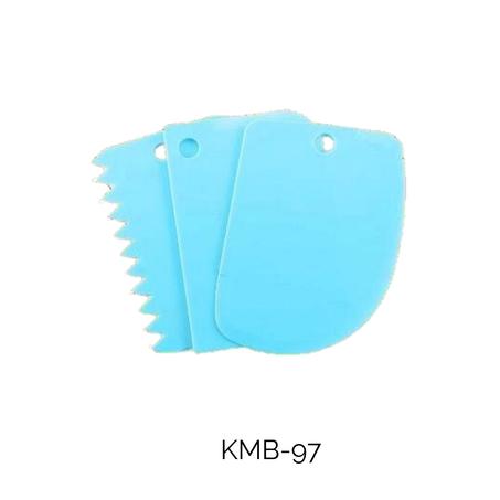 Lot de 3 Grattoirs à Glaçage