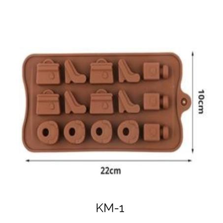 Moule en Silicone pour Chocolat (Sandale Féminine 10-22 cm)