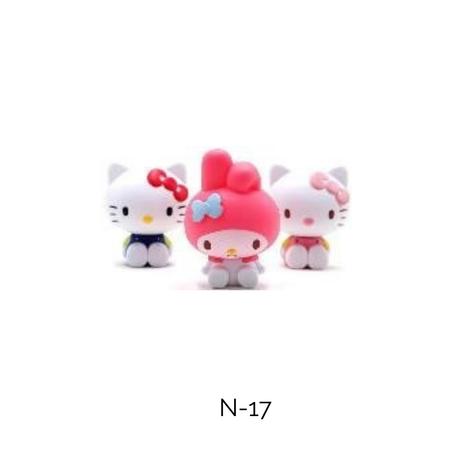 1 Pièce Décorations de Gâteau Hello Kitty Kawaii