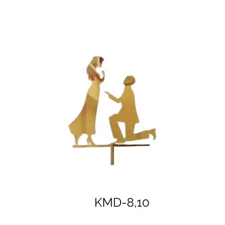 Décoration de Gâteau de Fiançailles