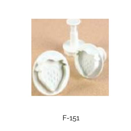 Emporte-Pièces en Forme de Fraise (3 pièces)