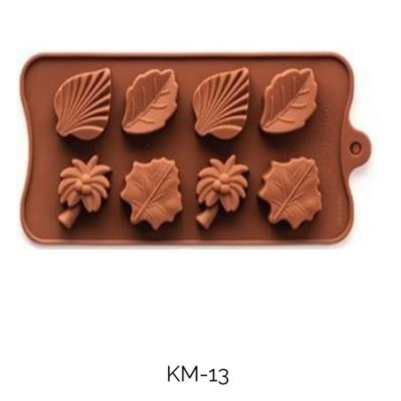 Moule en Silicone pour Chocolat (feuille de Coco)
