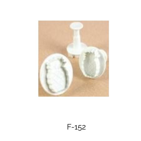 Emporte-Pièces en Forme d'Ananas (3 pièces)