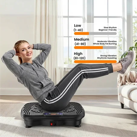 جهاز اهتزاز للياقة البدنية لفقدان الوزن في المنزل