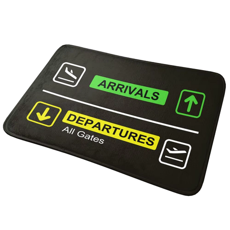 Door Mat ALL GATES✈️DEP. / ARR. ✈️