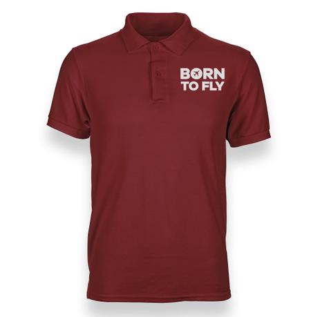 POLO T-SHIRTS -BORN TO FLY