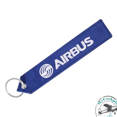 KEYCHAIN brodé #AIRBUS#