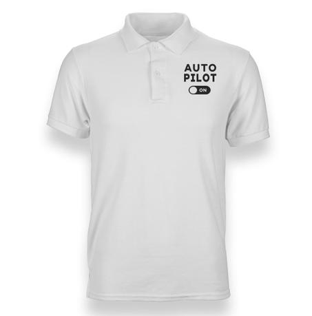 POLO T-SHIRTS -AUTO PILOT ON