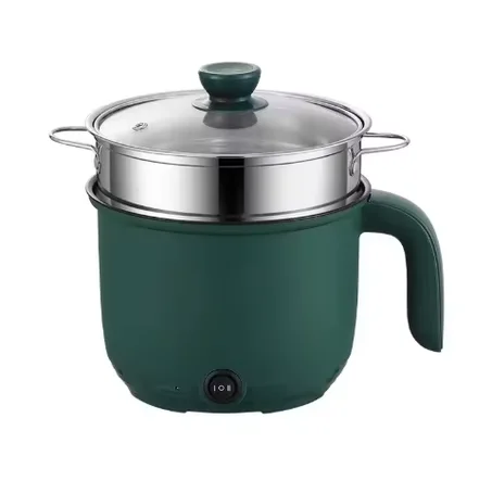 وعاء طبخ منزلي صغير بسعة متعددة الوظائف لطباخ الأرز، مقلاة غير لاصقة، مادة آمنة، وعاء تخزين للشرب، أداة كهربائية